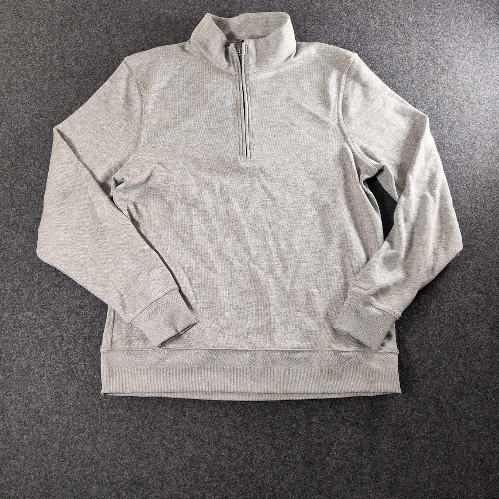 Nike Gray Quarter-Zip Pullover NWT